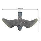 Garden Eagle Rodent and Bird Scaring Simulation Eagle Outdoor Decoration Yard - Side View