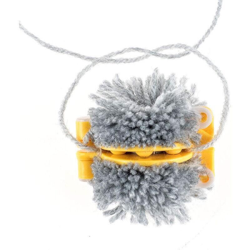 8Pcs Pompom Maker Kit 3.5/5.5/7/9Cm 4 Sizes Knitting L-Oom Diy Pom Pom Maker