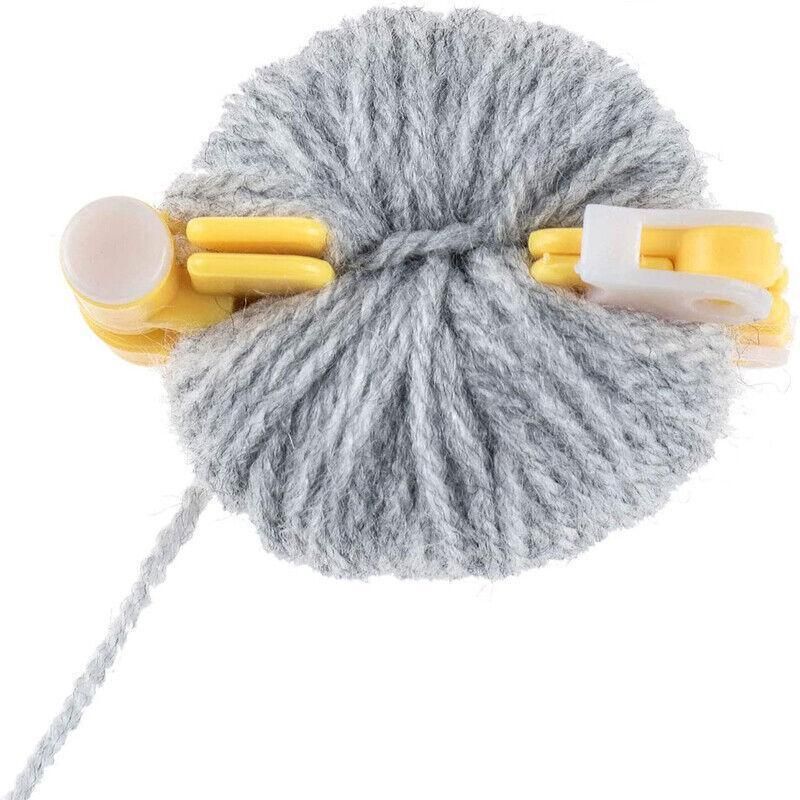 8Pcs Pompom Maker Kit 3.5/5.5/7/9Cm 4 Sizes Knitting L-Oom Diy Pom Pom Maker