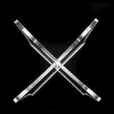 12Cm Clear Acrylic Ball Stand Holder Display Rugby Basketball Football Soccer - Extra Image
