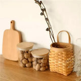 Carrying Basket for Fruit Snacks Storage Organizer Home Kitchen Storage Basket - 45-Degree Angle