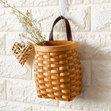 Carrying Basket for Fruit Snacks Storage Organizer Home Kitchen Storage Basket - Low Angle