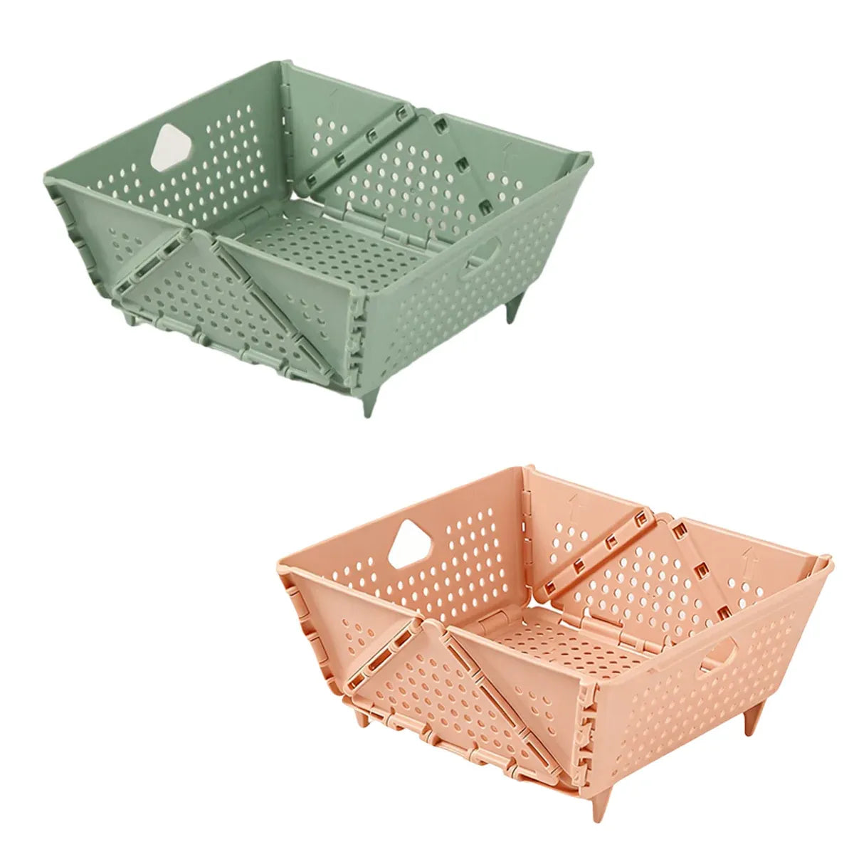 Collapsible Vegetable Washing Basket Foldable for Kitchen Sink