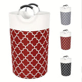 82L Large Capacity Laundry Basket for Dirty Clothes Toy Storage and Organizing - Black - Side View