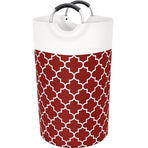 82L Large Capacity Laundry Basket for Dirty Clothes Toy Storage and Organizing - Red