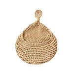 Hanging Wall Organizer Vegetable Fruit Basket Kitchen Storage Pouch Bag Diy 6Size - XL