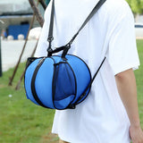 Waterproof Sports Outdoor Basketball Bag Gym Training Equipment Bag Backpack - Low Angle