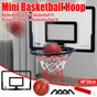 Wall Mounted Foldable Basketball Stand Indoor Outdoor Hoop Frame for Young Players