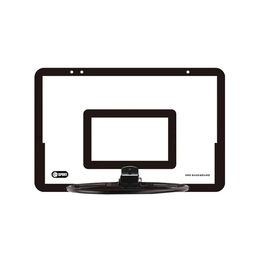 Wall Mounted Foldable Basketball Stand Indoor Outdoor Hoop Frame for Young Players