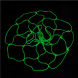 Glow in the Dark Basketball Net Fluorescent Green Luminous Hoop Net 12 Loops - Extra Image