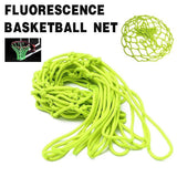 Glow in the Dark Basketball Net Fluorescent Green Luminous Hoop Net 12 Loops