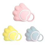 Silicone Bathing Brush Multifunctional Pet Hair Washing Brush Massage Scrubber - Pink