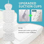 Bathtub Non Slip Comfort Pillow Soft Waterproof for Bathroom Spa