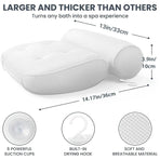 Bathtub Pillow Non-Slip for Bath Spa Shower Comfortable Water Resistant