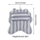 Bath Pillow Non Slip Comfortable Luxury for Bathroom Spa Relaxation - Side View