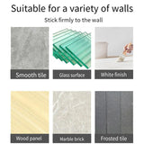 Adjustable Shower Curtain Tension Rod Extendable Closet Pole Rack for Bathroom - Extra Image