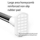 Adjustable Shower Curtain Tension Rod Extendable Closet Pole Rack for Bathroom - Extra Image