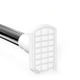 Adjustable Shower Curtain Tension Rod Extendable Closet Pole Rack for Bathroom - Extra Image