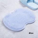 Foot Scrubber Massage Pad Shower Exfoliating Brush Cleaning Mat