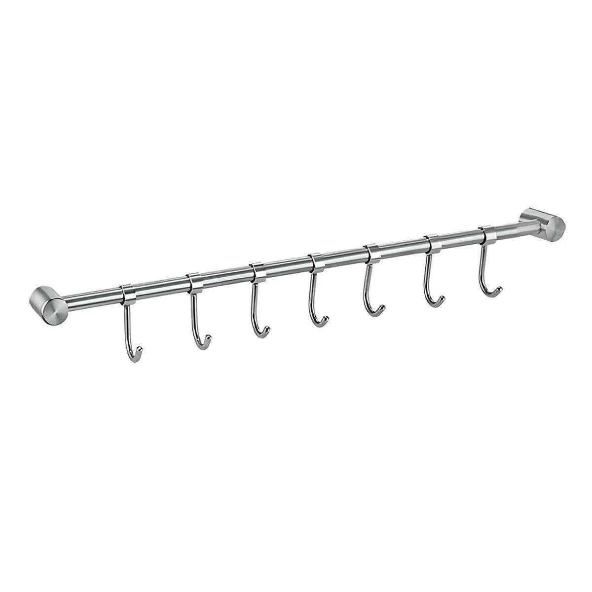 2PCS 304 Stainless Steel Bathroom Towel Hook Wall Mounted Clothes Kitchen Hanger