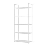 5Tiers Pot Storage Rack Pan Stand Saucepan Holder Cookware Organizer for Kitchen - Black - Close-Up Angle