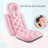 Non-Slip Bath Mat with Cushion Support Universal Bathroom Mat - 45-Degree Angle