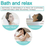 Non-Slip Bath Mat with Cushion Support Universal Bathroom Mat - Rear View