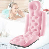 Non-Slip Bath Mat with Cushion Support Universal Bathroom Mat - Extra Image