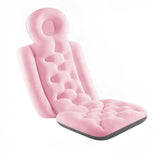 Non-Slip Bath Mat with Cushion Support Universal Bathroom Mat - Front View