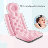 Non-Slip Bath Mat with Cushion Support Universal Bathroom Mat - 45-Degree Angle