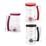 Batter Dispenser Measuring Cup Funnel Cake Cupcake Pancake Baking Tool - Purple