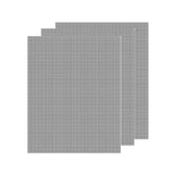 3/6/10PCS Non-Stick BBQ Grill Mat Mesh Liner Cooking Barbecue Sheet Baking Pad - 42X36cm-3PCS