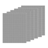 3/6/10PCS Non-Stick BBQ Grill Mat Mesh Liner Cooking Barbecue Sheet Baking Pad - 42X36cm-3PCS
