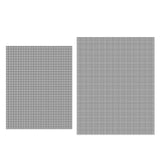 3/6/10PCS Non-Stick BBQ Grill Mat Mesh Liner Cooking Barbecue Sheet Baking Pad - 40X30cm-6PCS - Front View