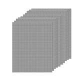 3/6/10PCS Non-Stick BBQ Grill Mat Mesh Liner Cooking Barbecue Sheet Baking Pad - 42X36cm-6PCS