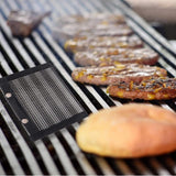 BBQ Mesh Grill Bag 27x22cm Non Stick Reusable Barbecue Grilling Basket Net - Copper - Top-Down View