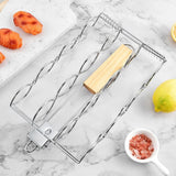 Folding Handle Corn Grill Clip Anti Scald Barbecue Tool for Home Outdoor Cooking - Extra Image