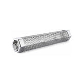 Hexagon Bbq Smoker Tube Stainless Steel Grill Accessory Smoking Box Long Lasting - 12Inch