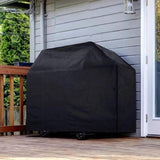 Waterproof Bbq Cover Heavy Duty Rain Gas Barbeque Smoker Grill Protector L/XL/XXL - L - Rear View