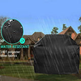 Waterproof Bbq Cover Heavy Duty Rain Gas Barbeque Smoker Grill Protector L/XL/XXL - L - Extra Image