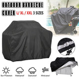 Waterproof Bbq Cover Heavy Duty Rain Gas Barbeque Smoker Grill Protector L/XL/XXL - XXL - Front View