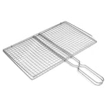 Bbq Fish Grilling Basket Grill Camping Net Meat Vegetable Cooking Kitchen Tool - Front View