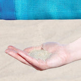 Sand Free Beach Mat Blanket Sand Proof Magic Sandless Sand Dirt & Dust Disappear - Blue - Extra Image