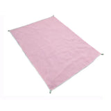Sand Free Beach Mat Blanket Sand Proof Magic Sandless Sand Dirt & Dust Disappear - Pink