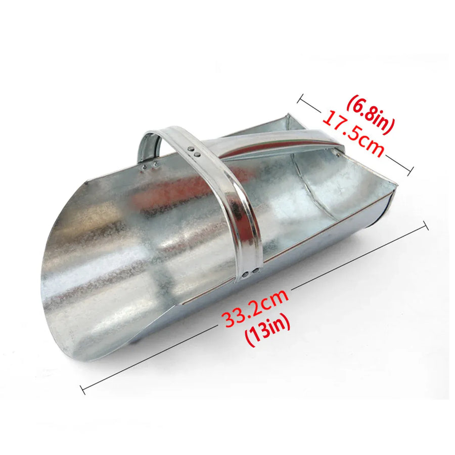 Multi Functional Iron Shovel Feed Grain Spoon Shovel Farm Tool for Agriculture