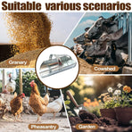 Multi Functional Iron Shovel Feed Grain Spoon Shovel Farm Tool for Agriculture