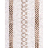 Cotton Linen Table Runner with Knot Tassel Bed End Towel Long Tablecloth Mat - Black