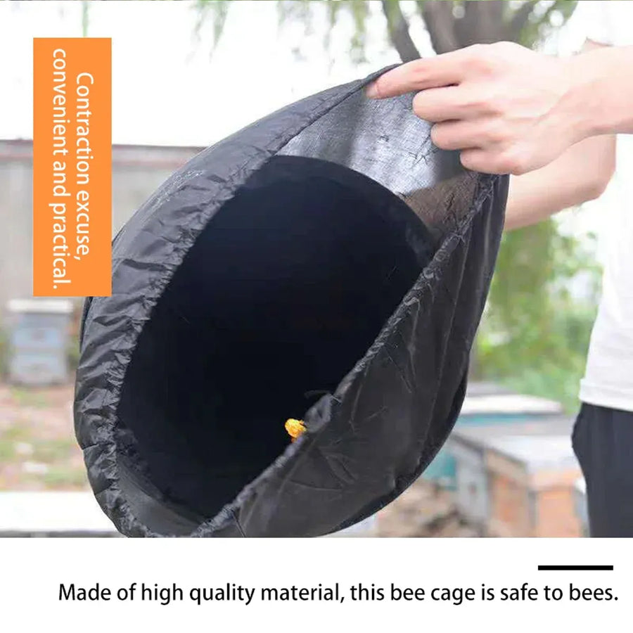 Bee Collecting Cage Bag Beekeeping Tool Mesh Cloth Net for Swarm Hive Catching