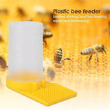 10PCS Beekeeping Tools Hive Entrance Feeder Bee Feeding Trough Beehive Door Tool - Top-Down View