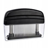 48-Blade Stainless Steel Meat Tenderizer Tool for Steak Pork Chicken Lamb - Front View